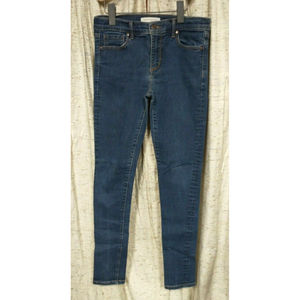 Banana Republic Women's Skinny Jeans Size 27 Dark Wash Stretch Premium Denim